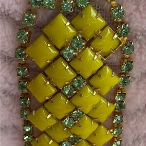 Juliana Style Neon Yellow and Green Bracelet